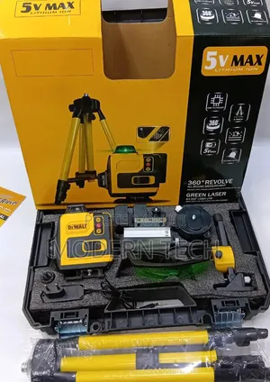 DeWalt Green Beam 360° Laser Level | Construction & Surveying