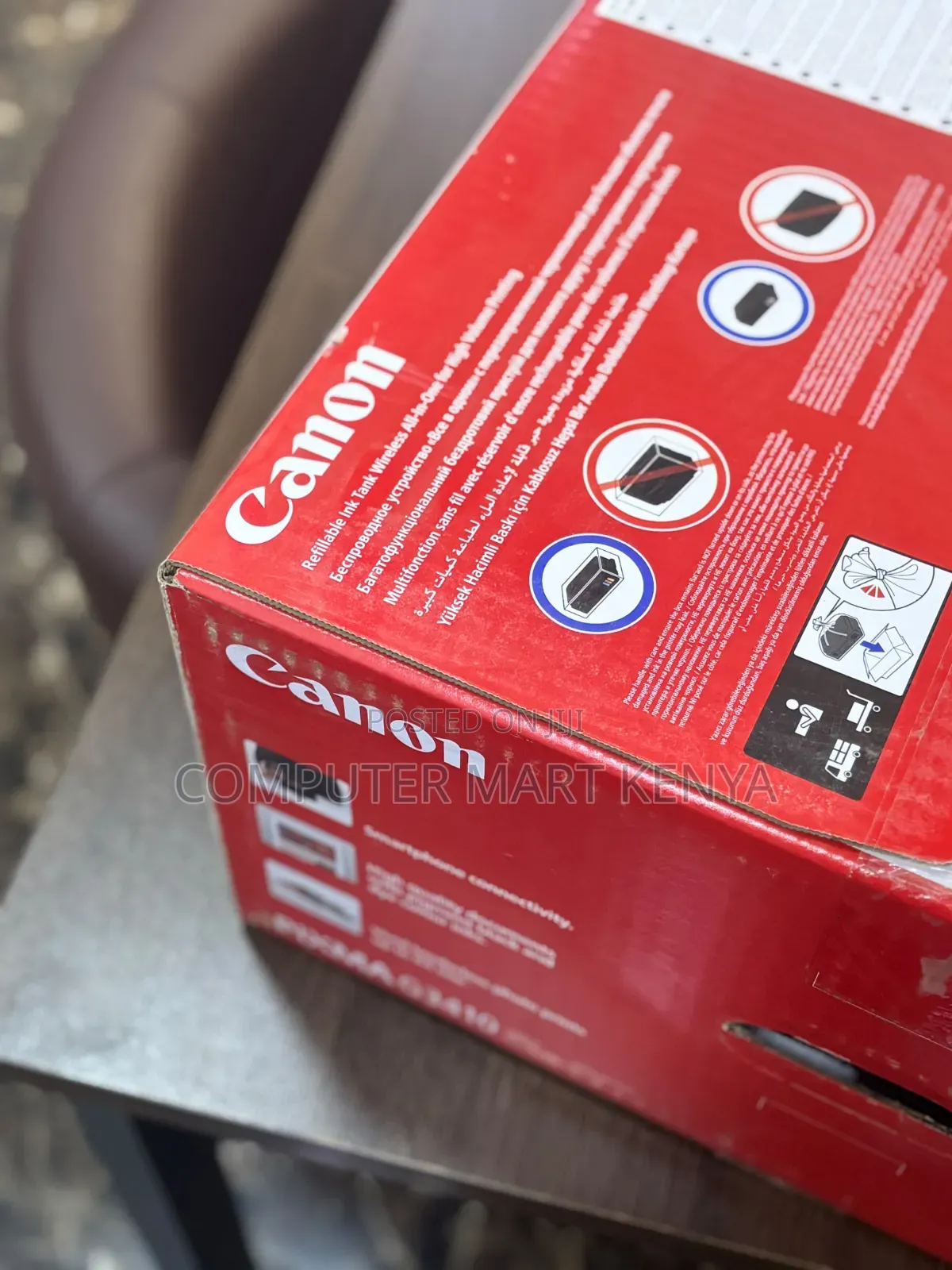 Canon PIXMA G3410 Refillable Ink Tank Wireless All-in-One Printer