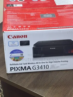 Canon PIXMA G3410 Refillable Ink Tank Wireless All-in-One Printer
