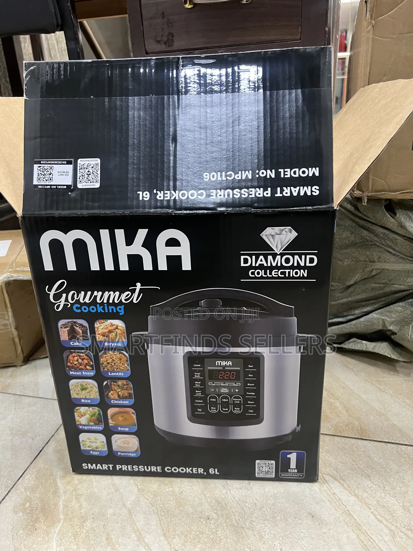 Mika Pressure Cooker – Fast & Efficient Cooking