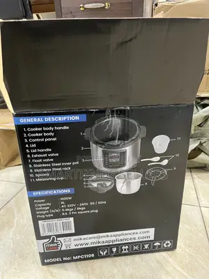 Mika Pressure Cooker – Durable, Safe & Reliable