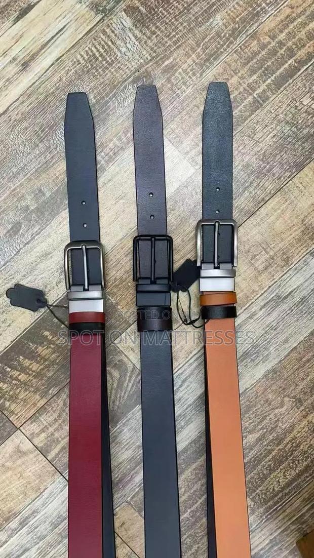 One-Sided and Double-Sided Belts for Men. Delivery Services Available.