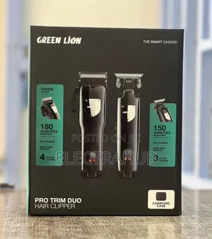 Green Lion One Pro Trim Duo Hair Clipper Brand New Sealed