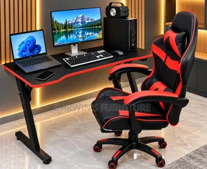 Gaming Chair and Gaming Table