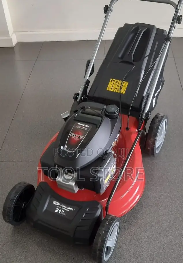 Heavy-Duty Self-Propelled Grass Cutter/21" Petrol Lawn Mower