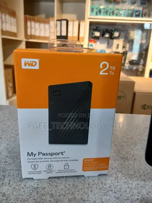 External Harddrive Wd My Passport 2tb