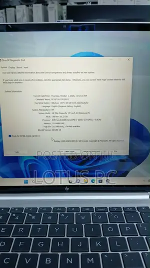 Laptop HP Dragonfly G3 32GB Intel Core i7 SSD 512GB