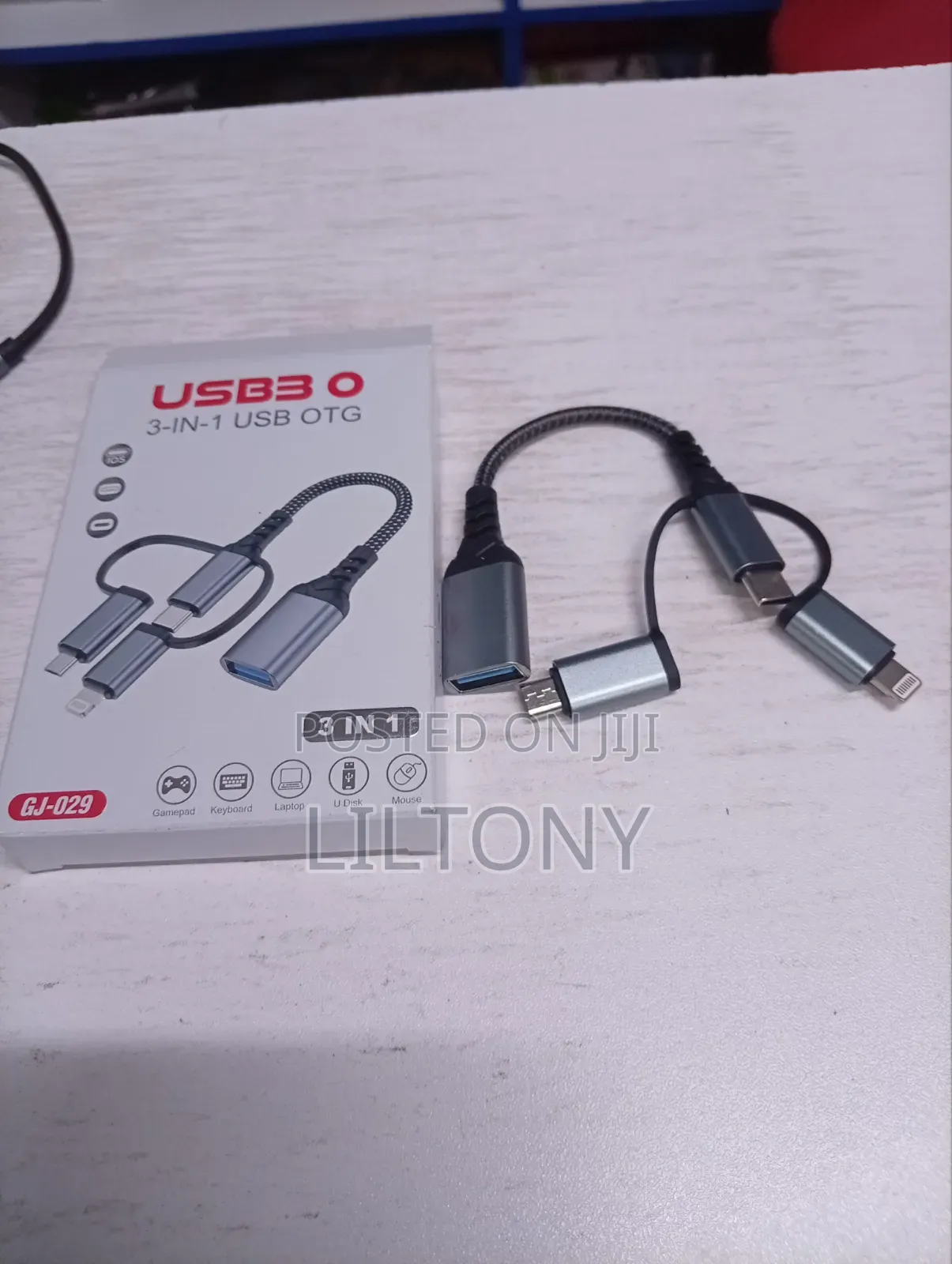 Type C/iPhone/Lighting/Micro to USB Otg