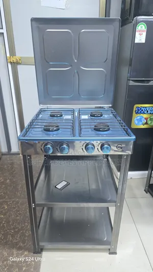 Eurochen All Gas Standing Cooker With Shelfs