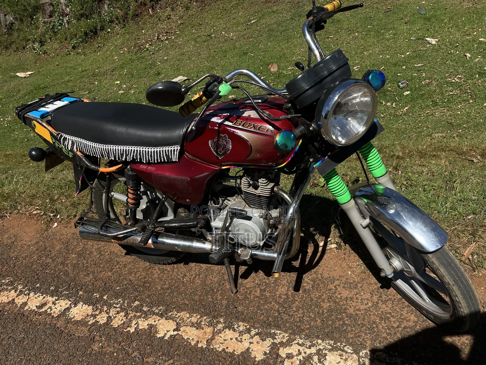 Bajaj Boxer 2015 Red