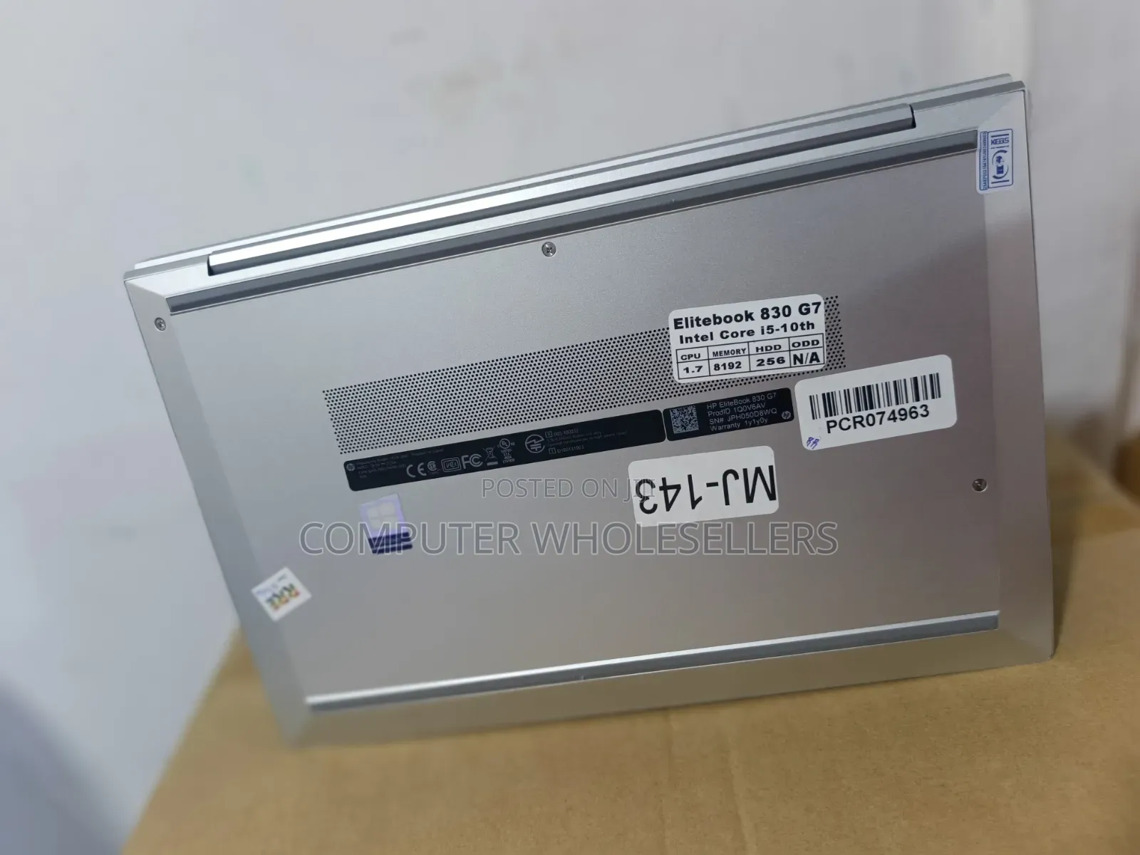 Laptop HP EliteBook 830 G7 8GB Intel Core i5 SSD 256GB
