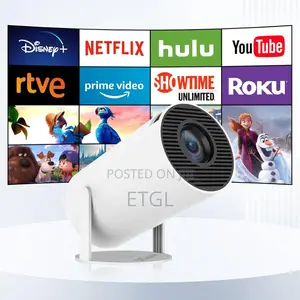 HY300 4K Mini Portable Projector Android 11.0 1080P .