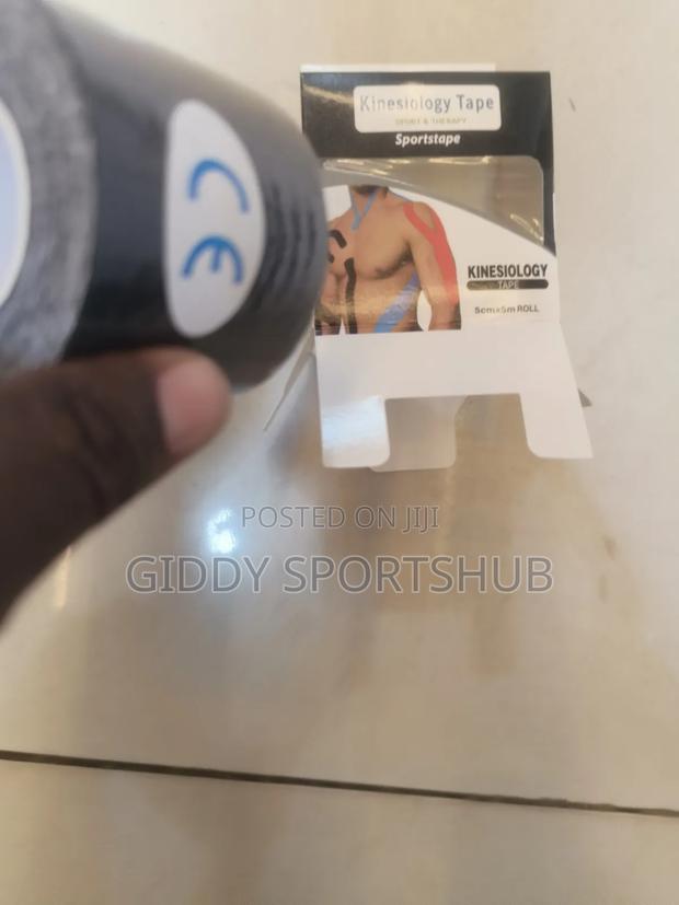 Black Kinesiology Muscle Tape. - thumbnail 2