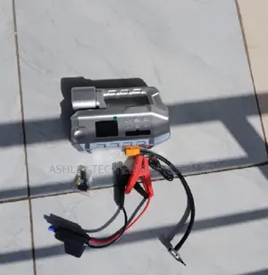 Multi-Function Car Jump Starter With Adjustable Flashlight
