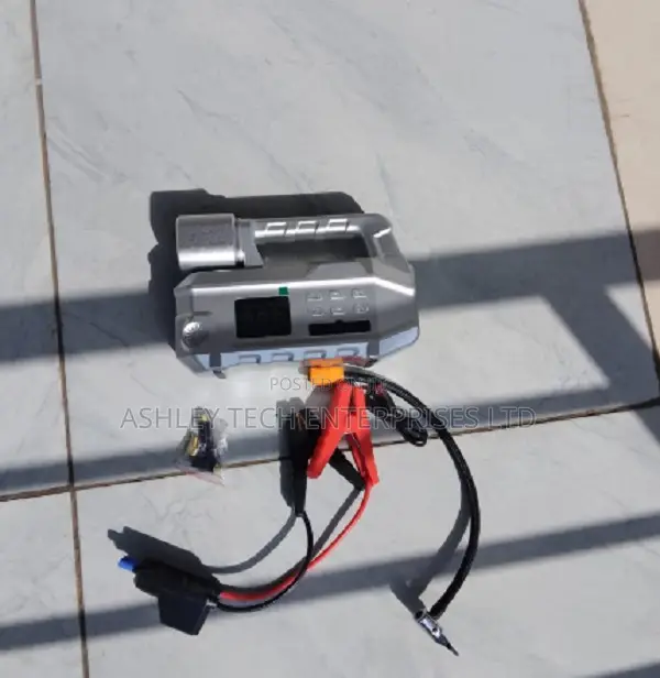 Multi-Function Car Jump Starter With Adjustable Flashlight