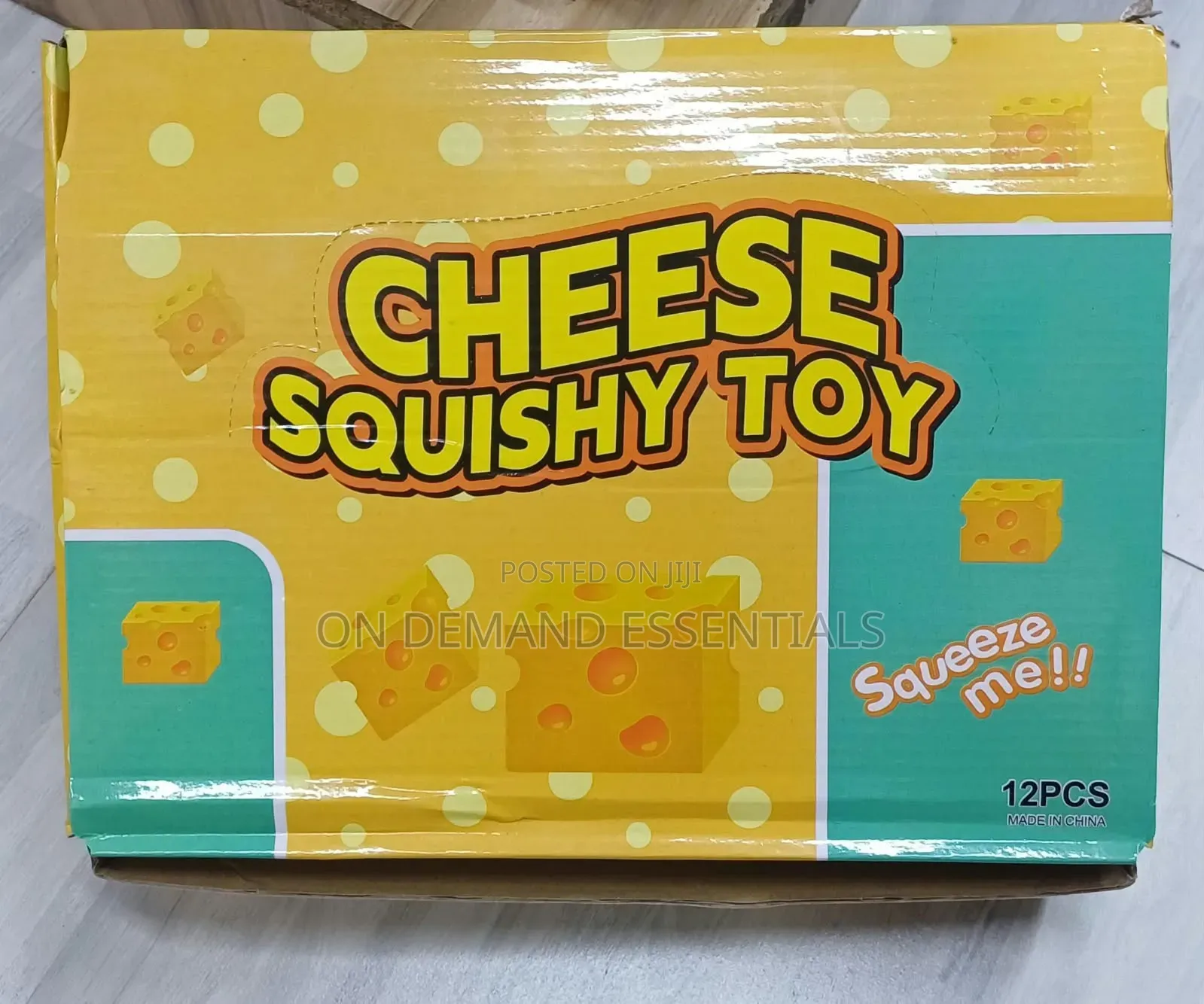 Cheese Squishy Toy