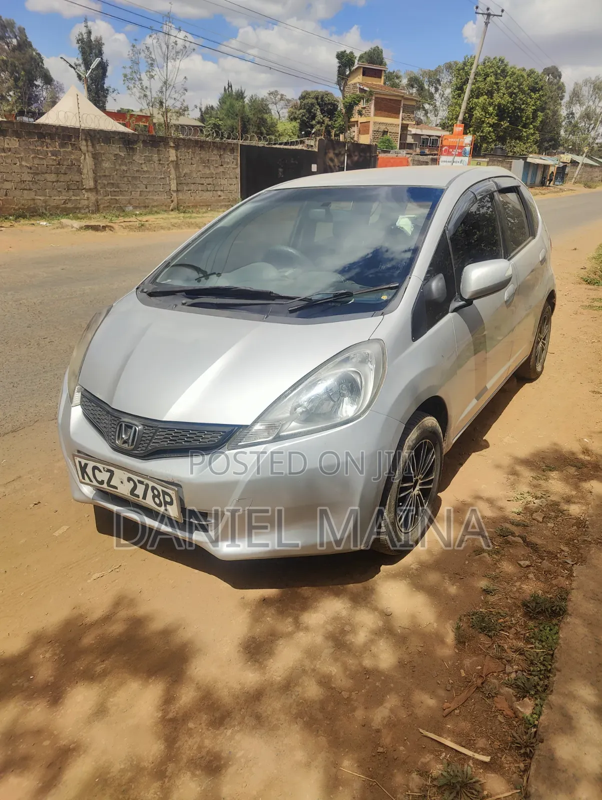 Honda Fit 2013 Silver