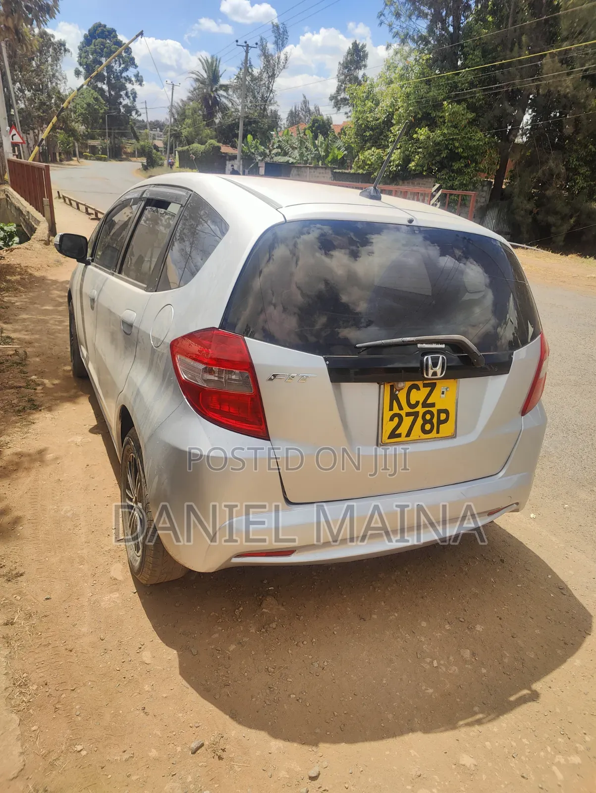 Honda Fit 2013 Silver