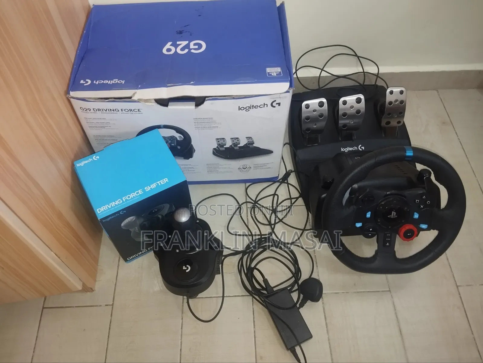 Logitech G29 Wheel + Shifter