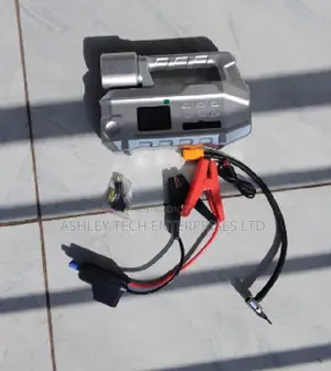 Powerful Car Battery Booster With Air Compressor