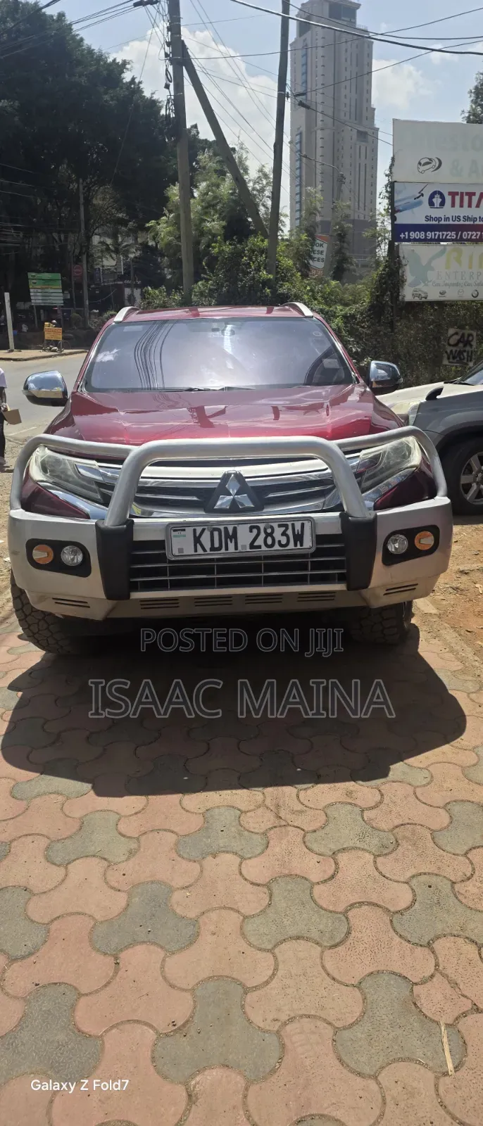 Mitsubishi Pajero Sport Exceed 2018 Maroon