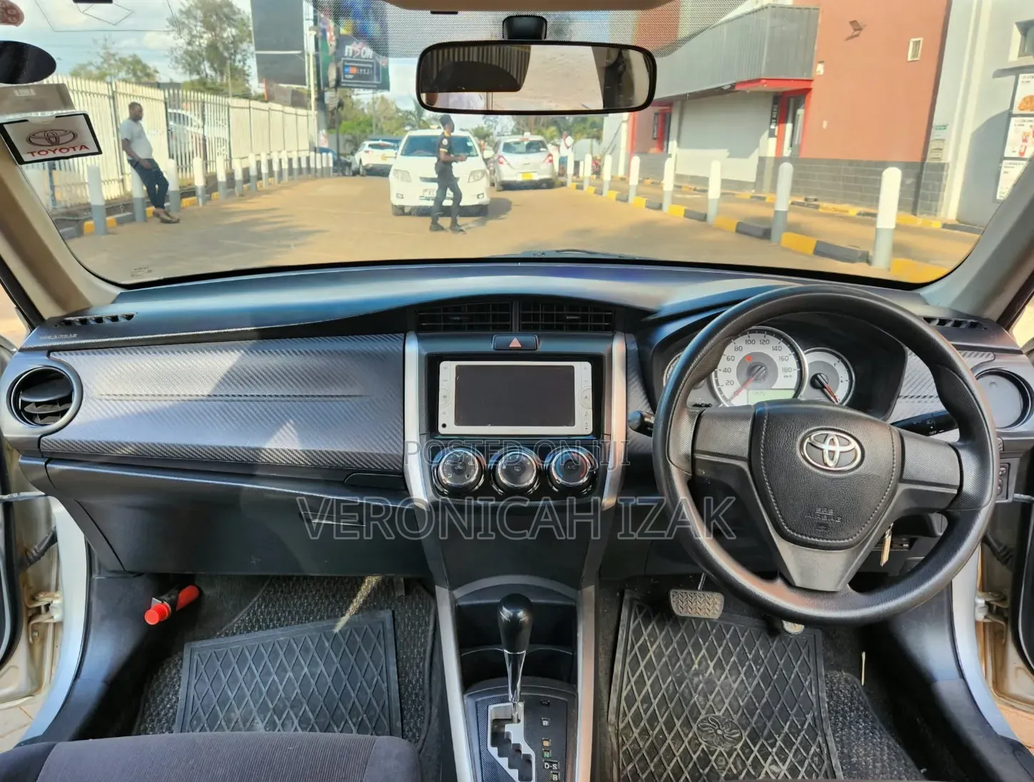 Toyota Corolla Fielder 2013 Silver