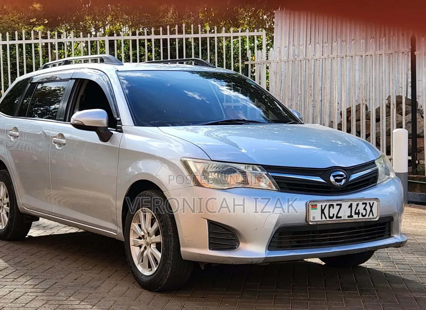 Toyota Corolla Fielder 2013 Silver