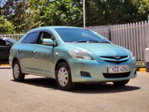 Toyota Belta 2008 Blue