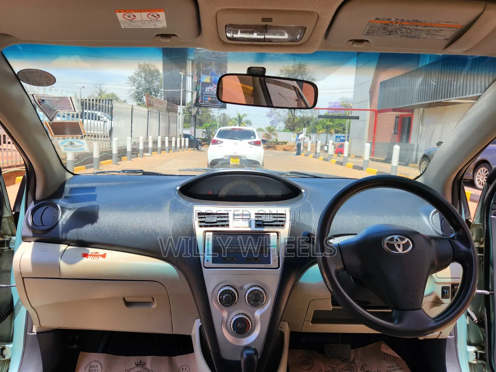 Toyota Belta 2008 Blue