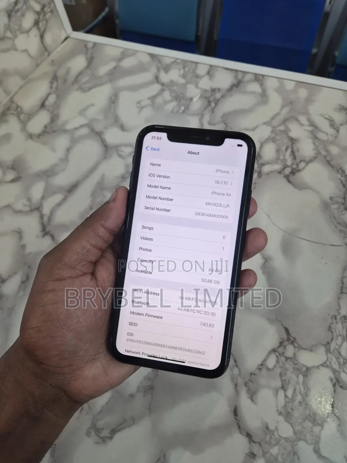 Apple iPhone XR 64 GB Black
