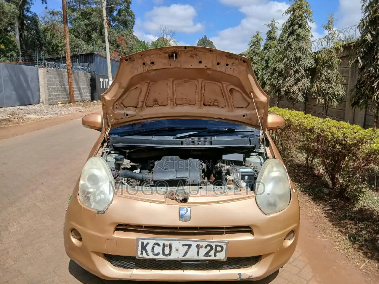 Toyota Passo 2012 Orange