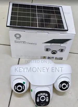 3LENS All Rotating PTZ 4G Triple Lens Solar Powered Outdoor Camera