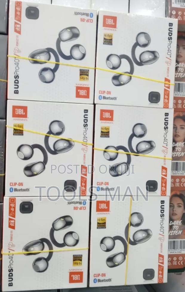 Clip on Wireless Bluetooth Earphones JBL BudsPro40. - main view