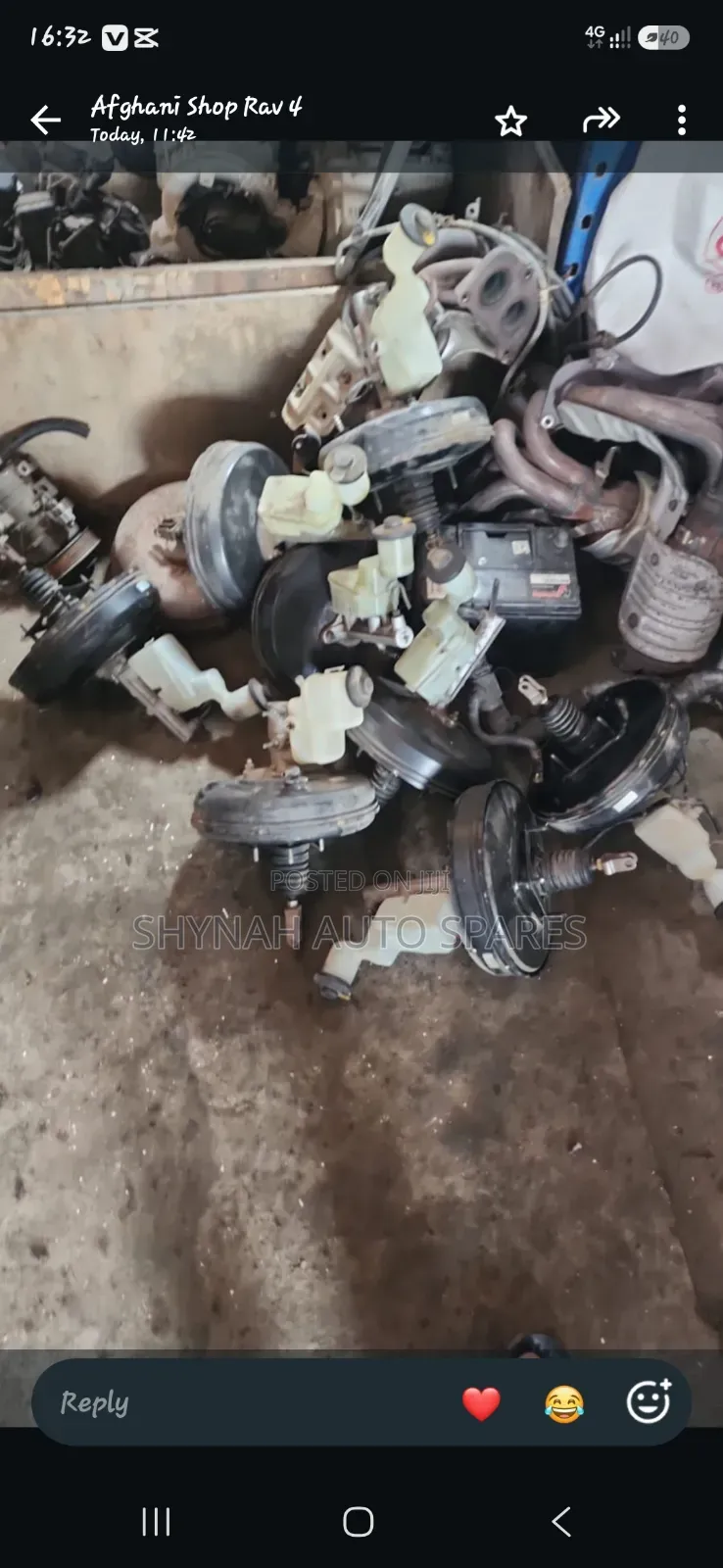 Rav 4 J Brake Master Cylinder and Booster Complete