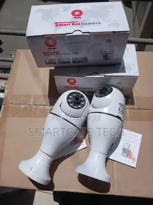 Smart CCTV Single Lens Bulb Camera – Wireless WiFi Security
