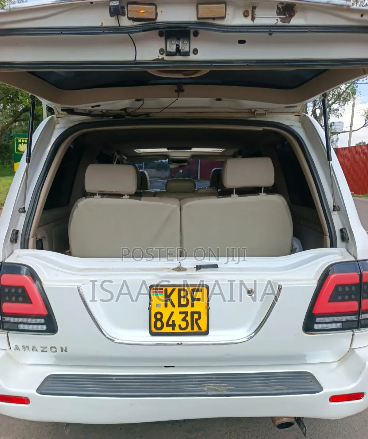 Toyota Land Cruiser 2002 White