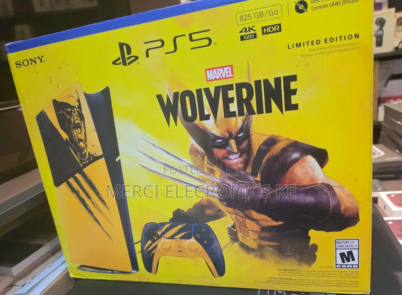 Marvel's Wolverine Limited Edition PS5 Digital Edition Console