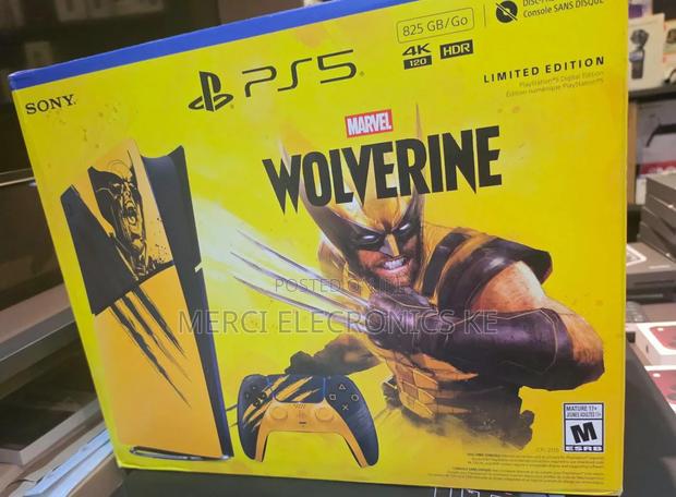 Marvel's Wolverine Limited Edition PS5 Digital Edition Console - main view