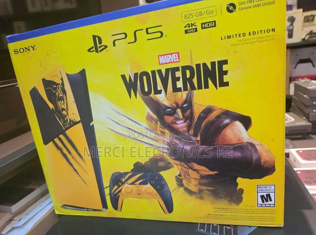 Marvel's Wolverine Limited Edition PS5 Digital Edition Console - thumbnail 2