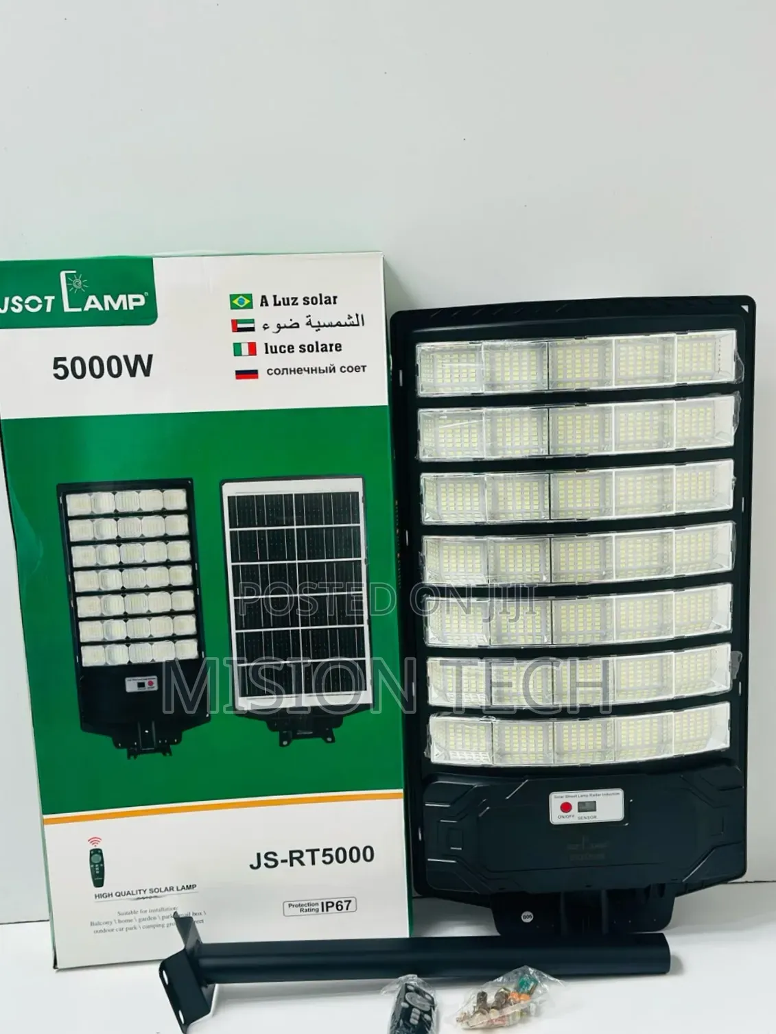 New Model RT 5000W Solar Street Light* 