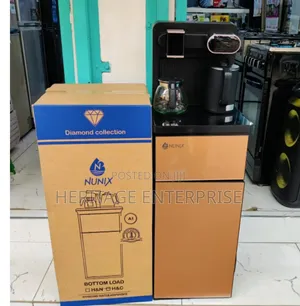 Nunix A1C Bottom Load Hot and Cold Water Dispenser With Coffee Maker