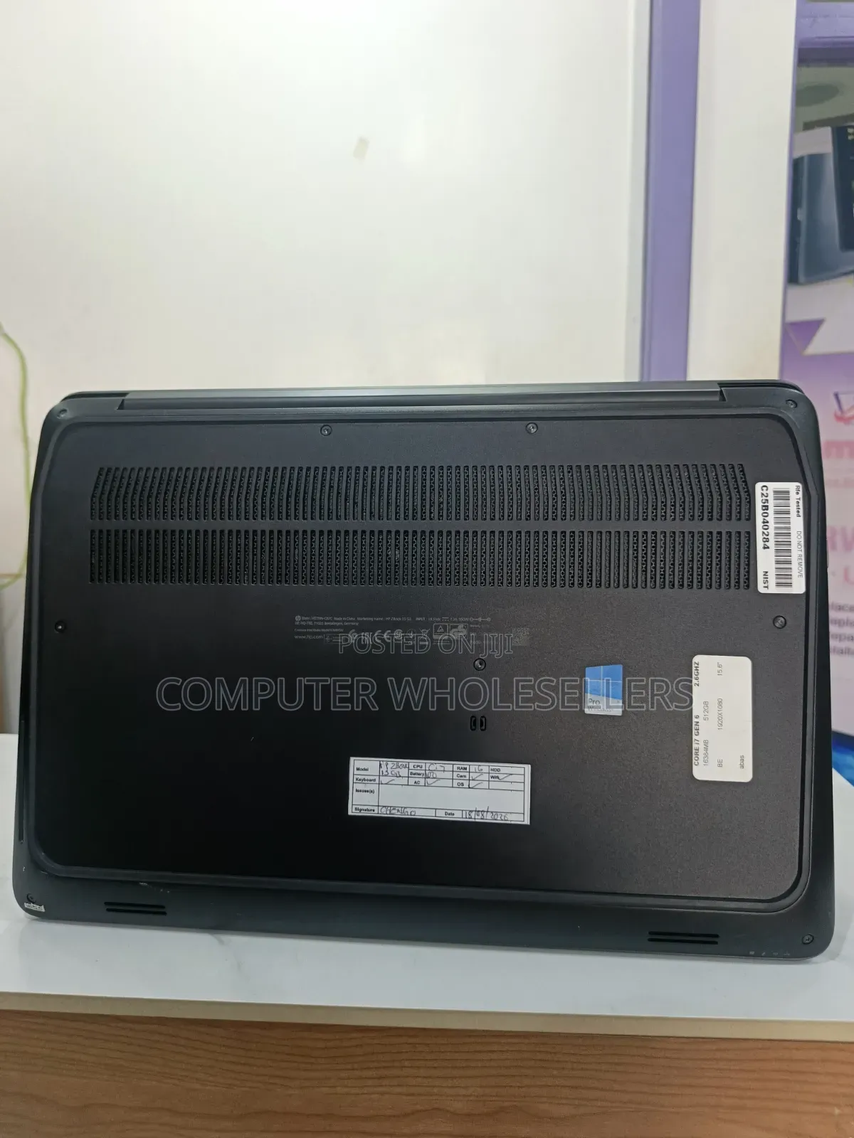 Laptop HP ZBook 15 G3 16GB Intel Core i7 SSD 512GB