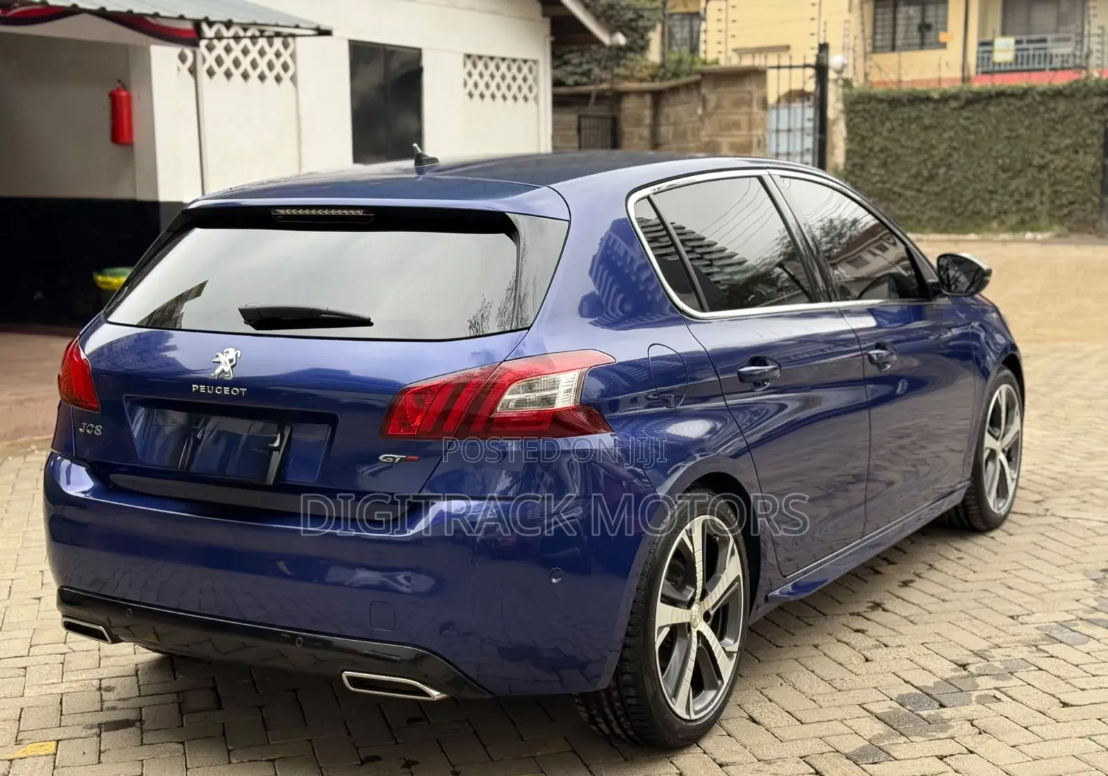 Peugeot 308 2017 Blue