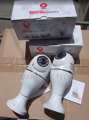 Single Lens Smart Bulb CCTV Camera – HD Wireless Camera