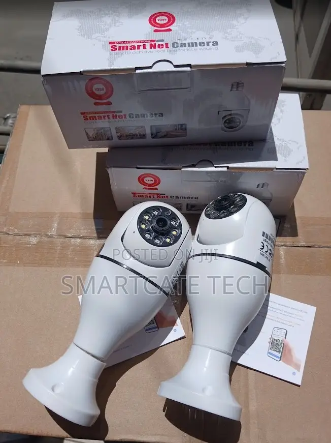 Single Lens Smart Bulb CCTV Camera – HD Wireless Camera