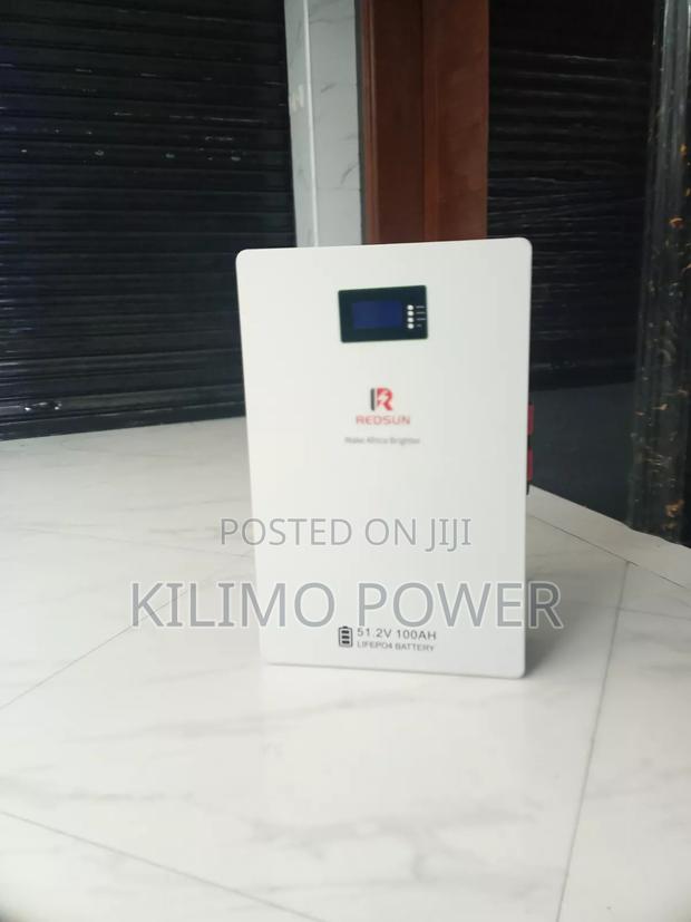 LIFEPO4 Battery Redsun 5kwh - main view