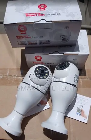 HD Single Lens Bulb CCTV Camera – WiFi Wireless Security