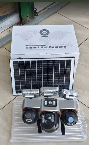 VTS 30 4G Triple LENS Solar Powered PTZ Camera With Solar Floodlights