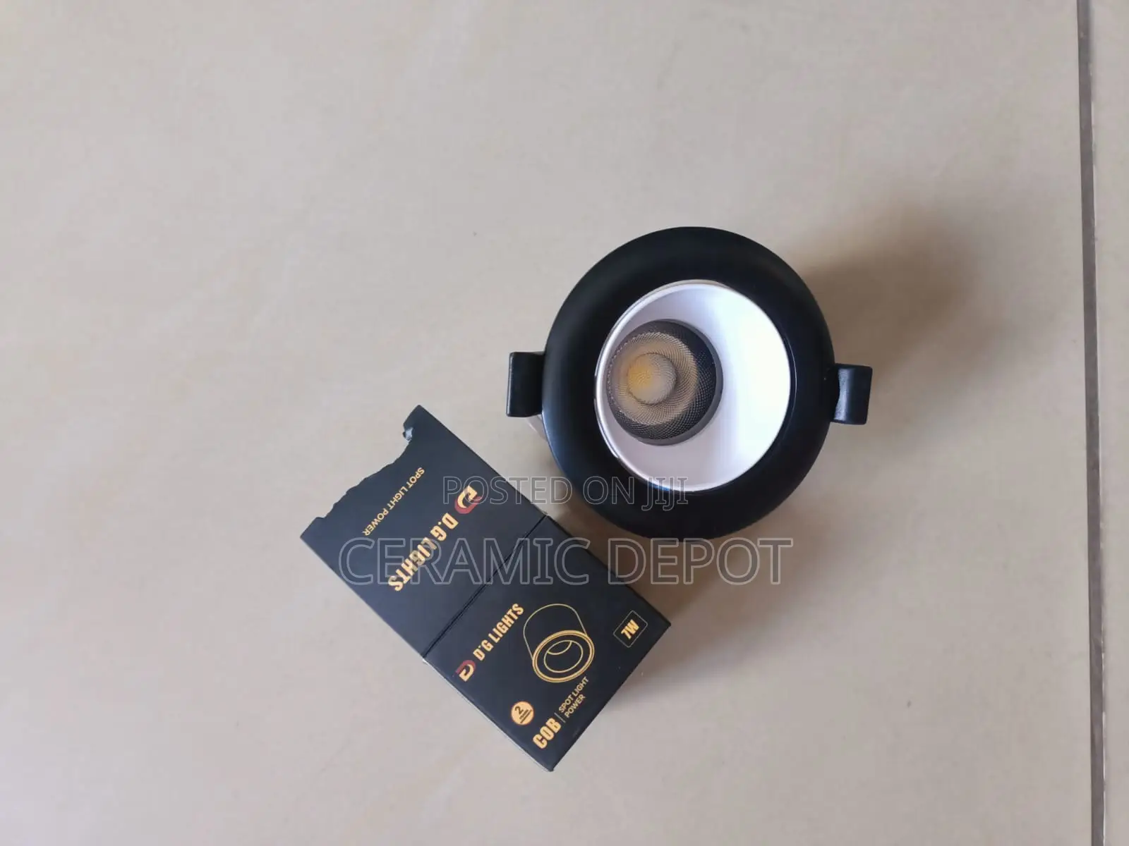 Down Light Spot Light 75mm-Cob Spot Light 7w 4000k