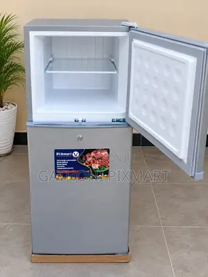 Volsmart 138L Double Door Refrigerator With Top Freezer